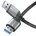 USB-A auf USB-A 1 5 space grey/schwarz