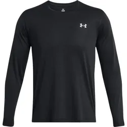 UNDER ARMOUR Herren T-Shirt UA STREAKER LONG, BLACK, L