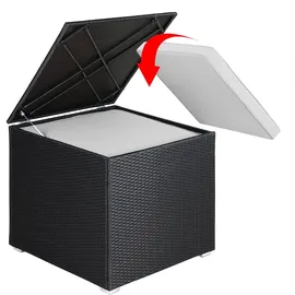 CASARIA Auflagenbox Kissenbox 318 L Schwarz