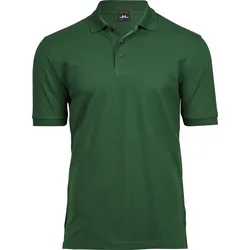 Tee Jays Men's Luxury Stretch Polo - forest green - XXL