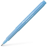 Faber-Castell Broadpen Pastel Fineliner blau 0,8 mm, 1 St.