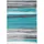 Pergamon Pergamon, Modern, Türkis, Grau, Textil, 190x280 cm, Teppiche & Böden, Teppiche