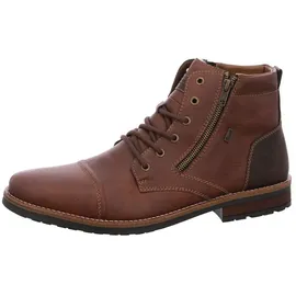 Rieker Herren Stiefelette Schnürung Warmfutter 33200, Größe:44 EU, Farbe:Braun - Braun - 44