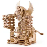 iDventure DIY Holz Murmelbahn Dragon – 3D Holzpuzzle Bausatz für Erwachsene & Ju