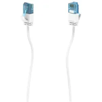 Hama Netzwerkkabel Flexi-Slim CAT-6a 10 Gbit/s U/UTP 1,5 m Weiß