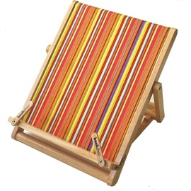 Bookchair Standard Streifen - Buchständer aus Holz
