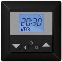 WIR elektronik Funksender Zeitschaltuhr eUHR eU140 (L x B x H: 50 x 50 x 15 mm, Schwarz)