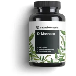 D-Mannose – 180 Kapseln – 1800mg D-Mannose pro Tagesdosis – vegan, optimal dosiert, ohne unerwünschte Zusätze – in Deutschland produziert & laborgeprüft 180 St