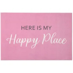 Schmutzfangmatte VELVET - HAPPY PLACE