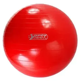 Best Sporting Best-Sporting Gymnastikball 57026, groß, – 65cm, rot