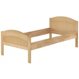 Erst-Holz Seniorenbett Buche Massiv 100 x 200 Einzelbett Bettgestell Modell 75