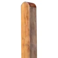 Tetzner & Jentzsch Zaunpfosten 9 x 110 cm Braun/Holz