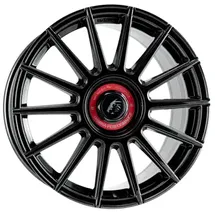 Damina Performance DM09 8,5 x 19 5 x 112 ET35 MB72,6 Schwarz/Rot