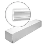Profhome Zierleiste Profhome Weiß 8 St. 1600 x 1 x 1 cm