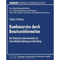 Kundenservice durch Benutzerinformation