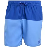 adidas Herren Badeshorts Colorblock 5 Inch, SELUBL/BLUFUS, L