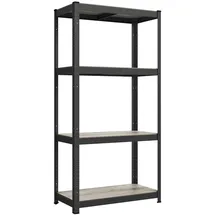 Songmics Standregal Küchenregal, 1-tlg., Lagerregal, 40 x 80 x 160 cm,4 verstellbare Ablagen