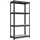 Songmics Standregal Küchenregal, 1-tlg., Lagerregal, 40 x 80 x 160 cm,4 verstellbare Ablagen