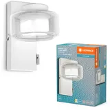 LEDVANCE ORBIS Flame Wand- und Deckenleuchte mit LED, weiß, 5.5W, 350lm, 3000/4000K, Farbtemperatur über Wandschalter einstellbar (kaltweiß und warmweiß), IP44 Schutz vor Fremdkörpern und Spritzwasser