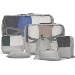 Dream Travel® Packwürfel-Organizer-Set. 7 Stück – Grau grau No Size
