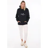 Zwilling Zwillingsherz Kapuzensweatshirt, mit "Amore"-Schriftzug und Herzchen am Rücken, blau