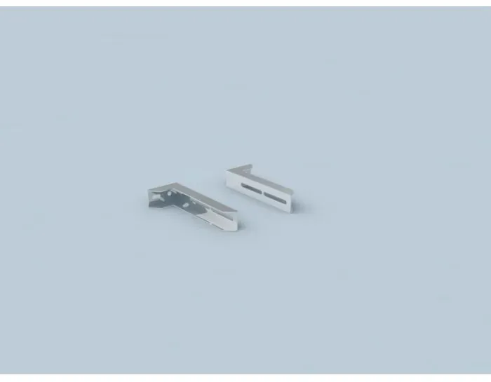 Bertrams Polyline LAS Wandhalter 42WH350 Wandabstand 250-350 mm, für DN 80/125, Edelstahl