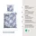 SCHIESSER Vera Floral Blau 135 x 200 cm + 80 x 80 cm