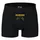 multifanshop Boxershorts Herzschlag schwarz/gelb XXL 2er Pack
