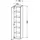 Duravit DuraStyle DS1229R2143 Hochschrank 40 x 36 x 180 cm Nussbaum Dunkel/Basalt Matt Holz