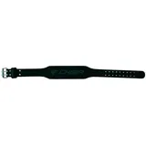 Chiba Unisex Ledergürtel, Black/Black, S