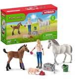 Schleich Farm World Arztbesuch bei Stute und Fohlen 42486