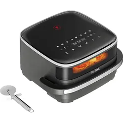 TEFAL FW402H Easy Fry XL Surface Heißluftfritteuse 2200 Watt Grau/Edelstahl-Elemente