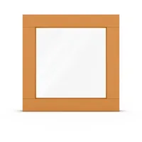 Fenster, Holz, Profil Classic 68, Lärche Hell 325, 510x510 mm, festverglast, individuell konfigurieren