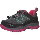 CMP Rigel Low WP Kinder cemento/pink fluo 35