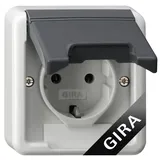 Gira Schuko-Steckdose 444030 Grau