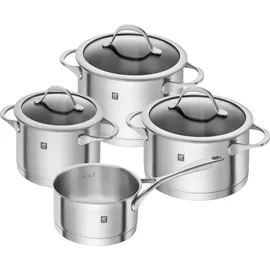 Zwilling Essence Topf-Set 4-tlg. 2 x Kochtopf + Bratentopf + Stielkasserolle