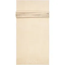 CAWÖ Pure 6501 Saunatuch 80 x 200 cm beige