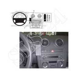 BRODIT 853269 ProClip Halter - für AUDI A3 / S3 2003 - 2006 Navigation KFZ-Ha...
