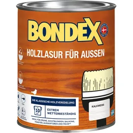 Bondex Holzlasur für Aussen 750 ml kalkweiss