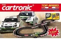 Cartronic Car-Speed "Top Speed" 3,32 m mit Rallye - Fahrzeugen - Rennbahn