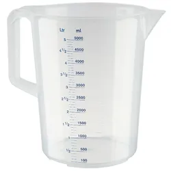 METRO Professional Messbecher, Polypropylene, 5 L
