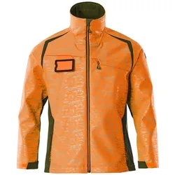 Softshelljacke "ACCELERATE SAFE" - 3XL - orange/moosgrün