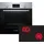 Bosch Einbau-Backofen-Set, HBF133BR0 + PKN811BA2E, Einbau-Backofen, Elektro-Kochfeld HBD231BR81
