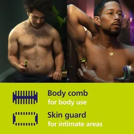 Philips OneBlade 360 mit App Face + Body QP4631/30