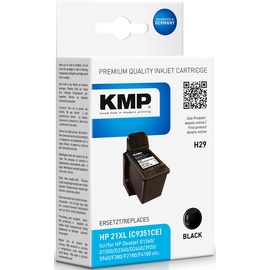 KMP H29 kompatibel zu HP 21 schwarz (1900,4211)