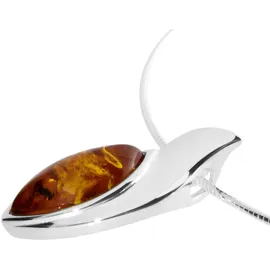 Ostsee-Schmuck Halsreif Gleiter-Ranva Silber 925/000 - Bernstein