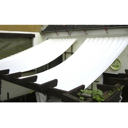 FLORACORD Pergola-Bausatz, rechteckig, 420 x 140 cm - weiss