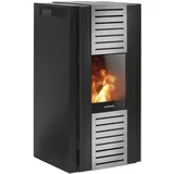 Justus wasserf. Pelletofen | Sirkos Aqua 2.0 | 9,4 kW |  Stahl Schwarz