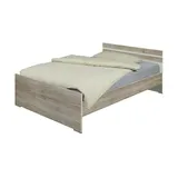 Sconto Futonbettgestell Cariba ¦ holzfarben ¦ Maße (cm): B: 126 H: 72 T: 204