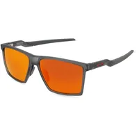 OAKLEY Futurity Sun Ruby, Sonnenbrille - Grau/Dunkelgrau Orange/Rot-Verspiegelt